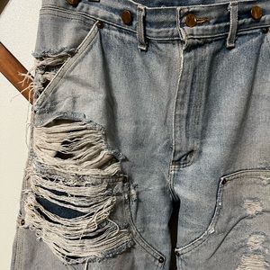Distressed Carhartt Jeans